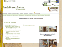 Tablet Screenshot of casadediezmos.com